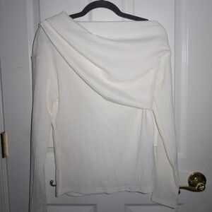 SHEIN Off-Shoulder Cream top